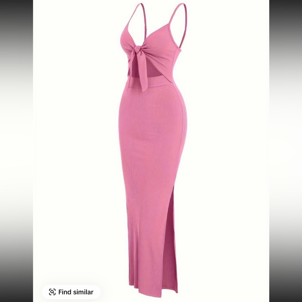 Pink dress
